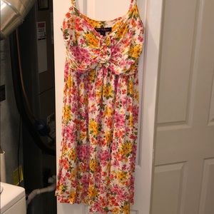 Betsy Johnson floral mini dress